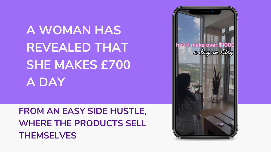 My Lazy Girl Side Hustle is Earning Me £700 a Day