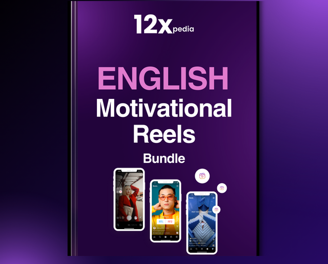 ENGLISH MOTIVATIONAL REELS BUNDLE - VIDEO UPGRADE