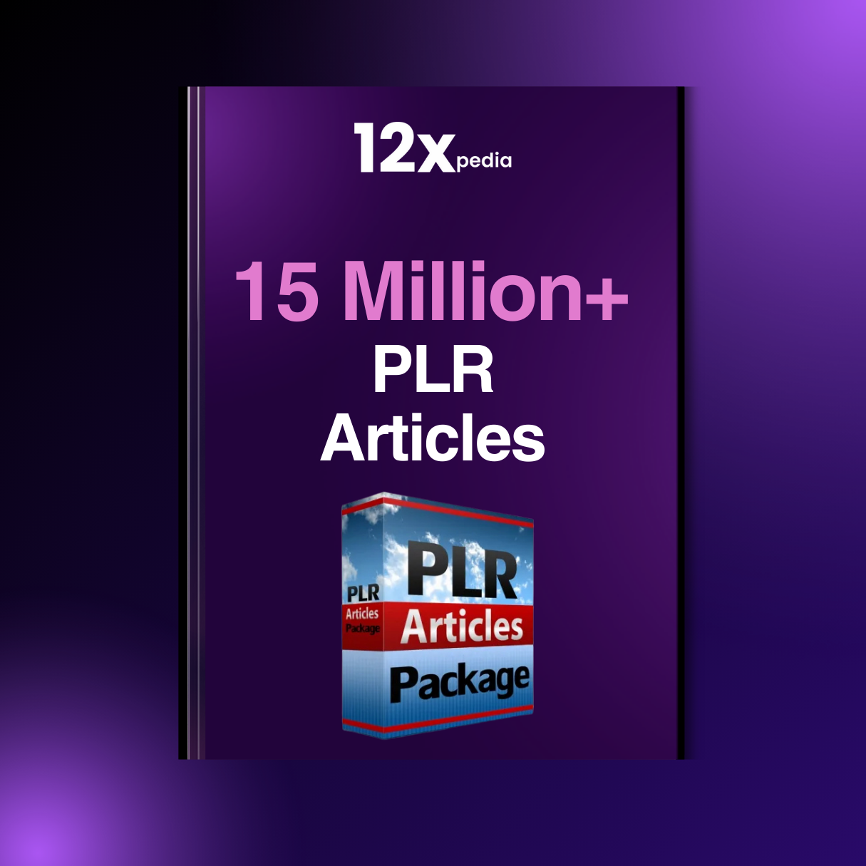 5 MILLION+ PLR ARTICLES