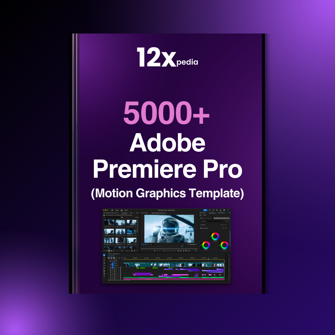 5000 + ADOBE PREMIER PRO ( MOTION GRAPHICS TEMPLETES )