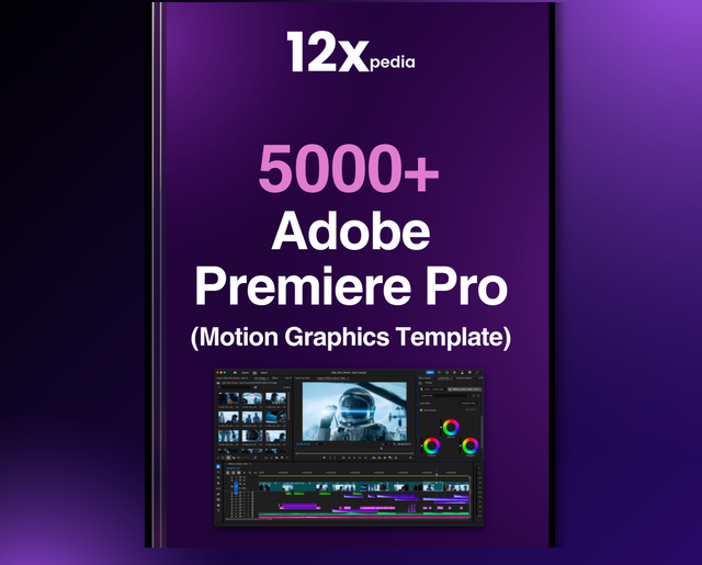 5000 + ADOBE PREMIER PRO ( MOTION GRAPHICS TEMPLETES )
