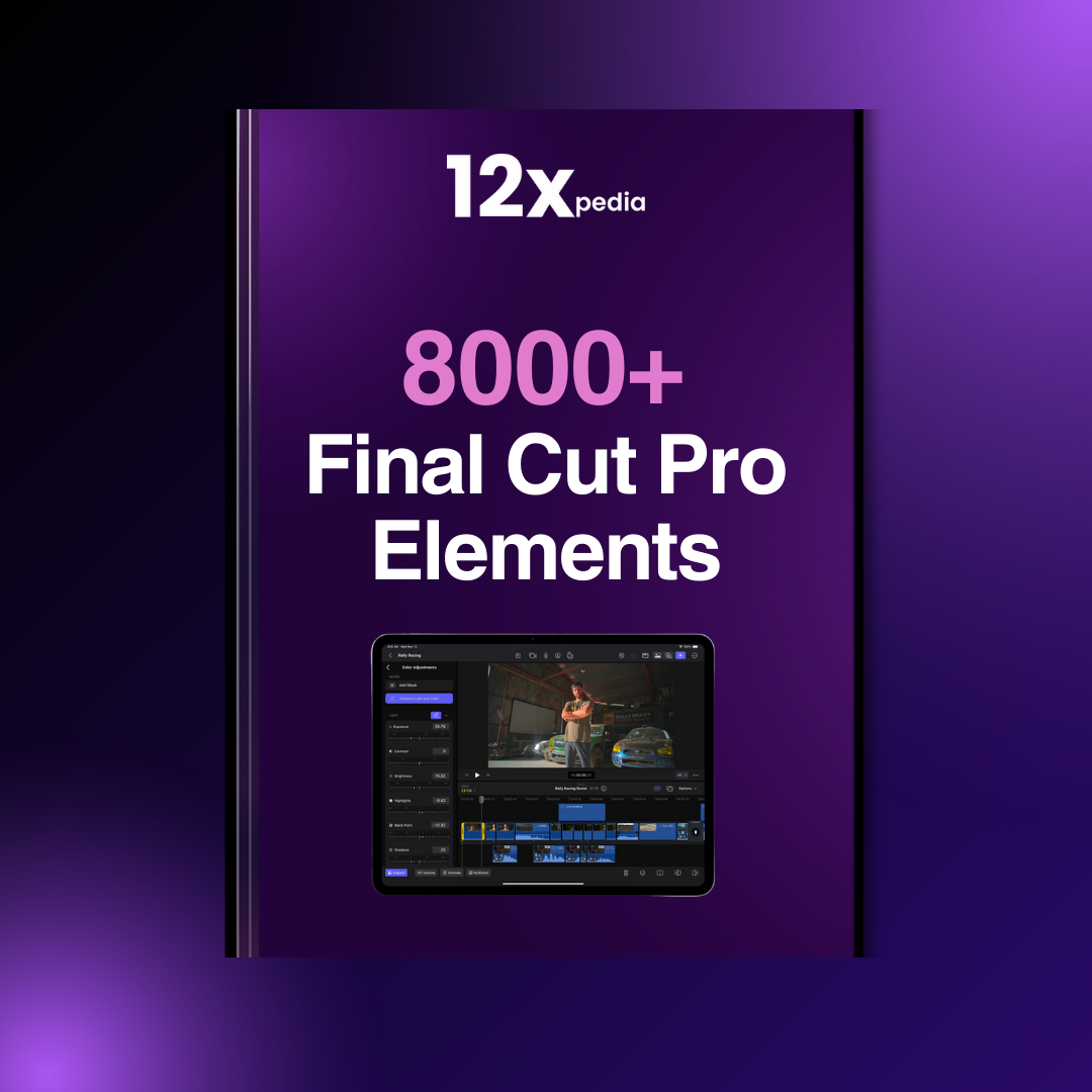8000 + FINAL CUT PRO ELEMENTS