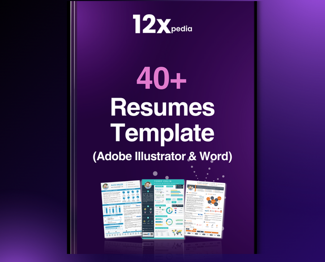 40+ Resume Templates (Adobe Illustrator & Word)