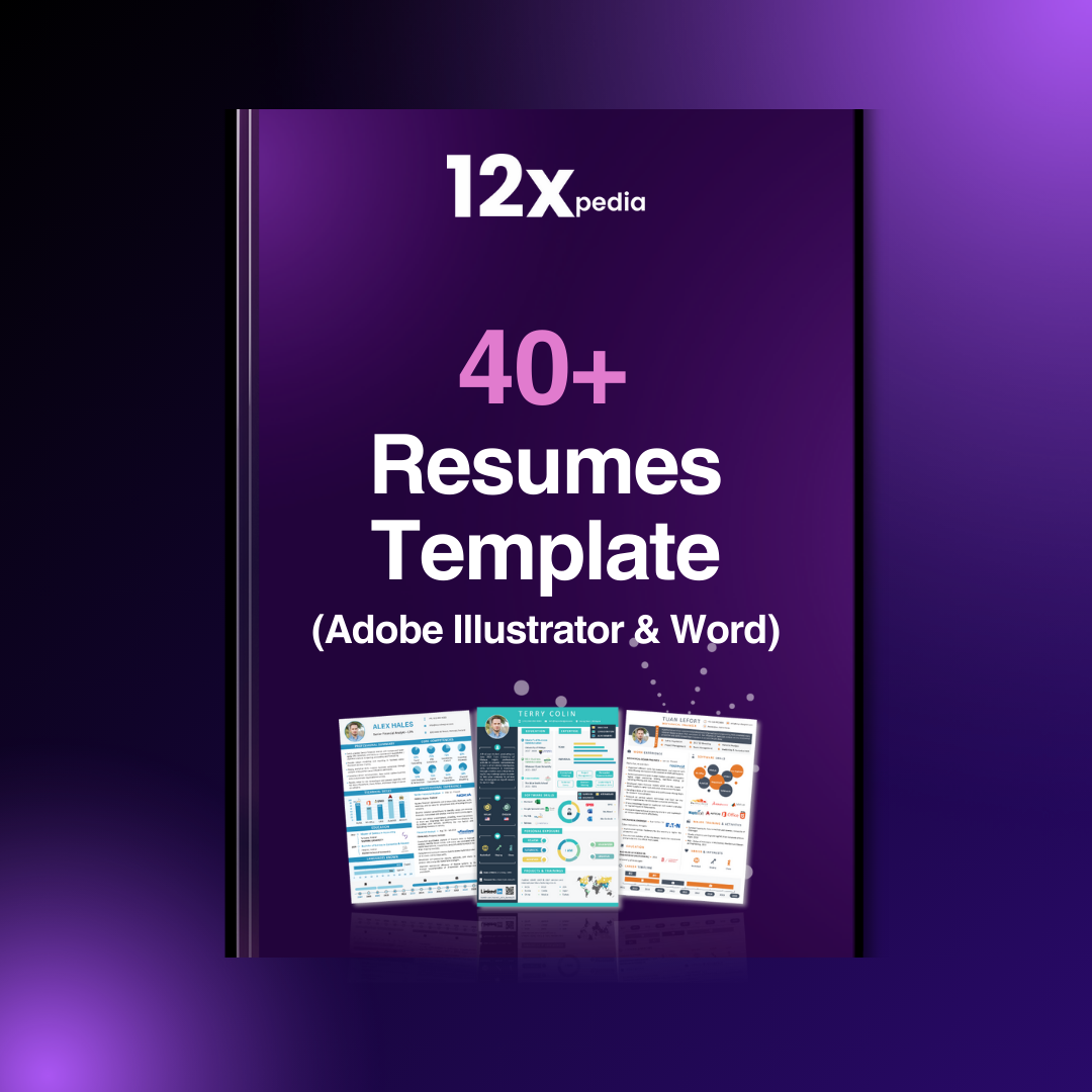 40+ Resume Templates (Adobe Illustrator & Word)