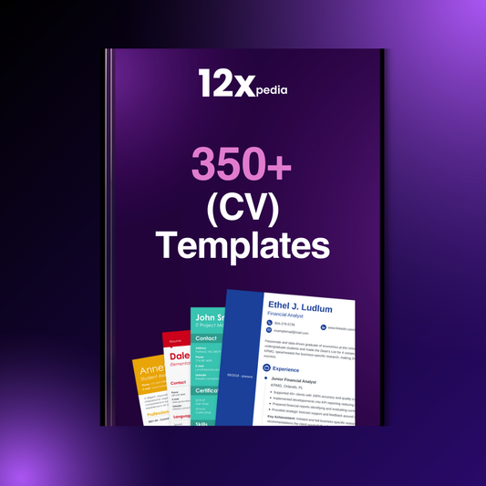350+ CV Templates