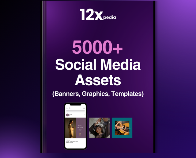 5000+ Social Media Assets (Banners, Graphics, Templates)