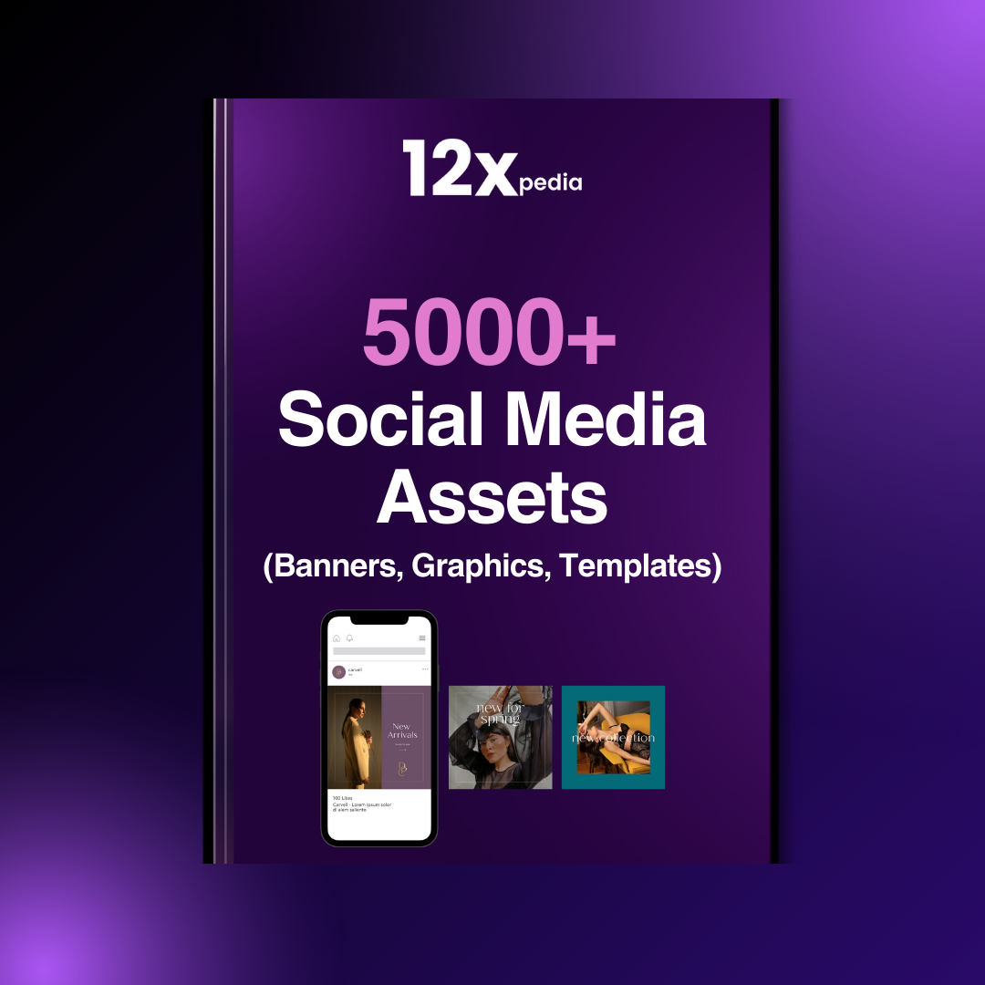 5000+ Social Media Assets (Banners, Graphics, Templates)