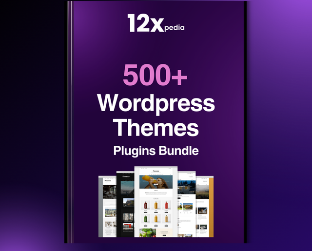 500+ WordPress Themes Plugins Bundle