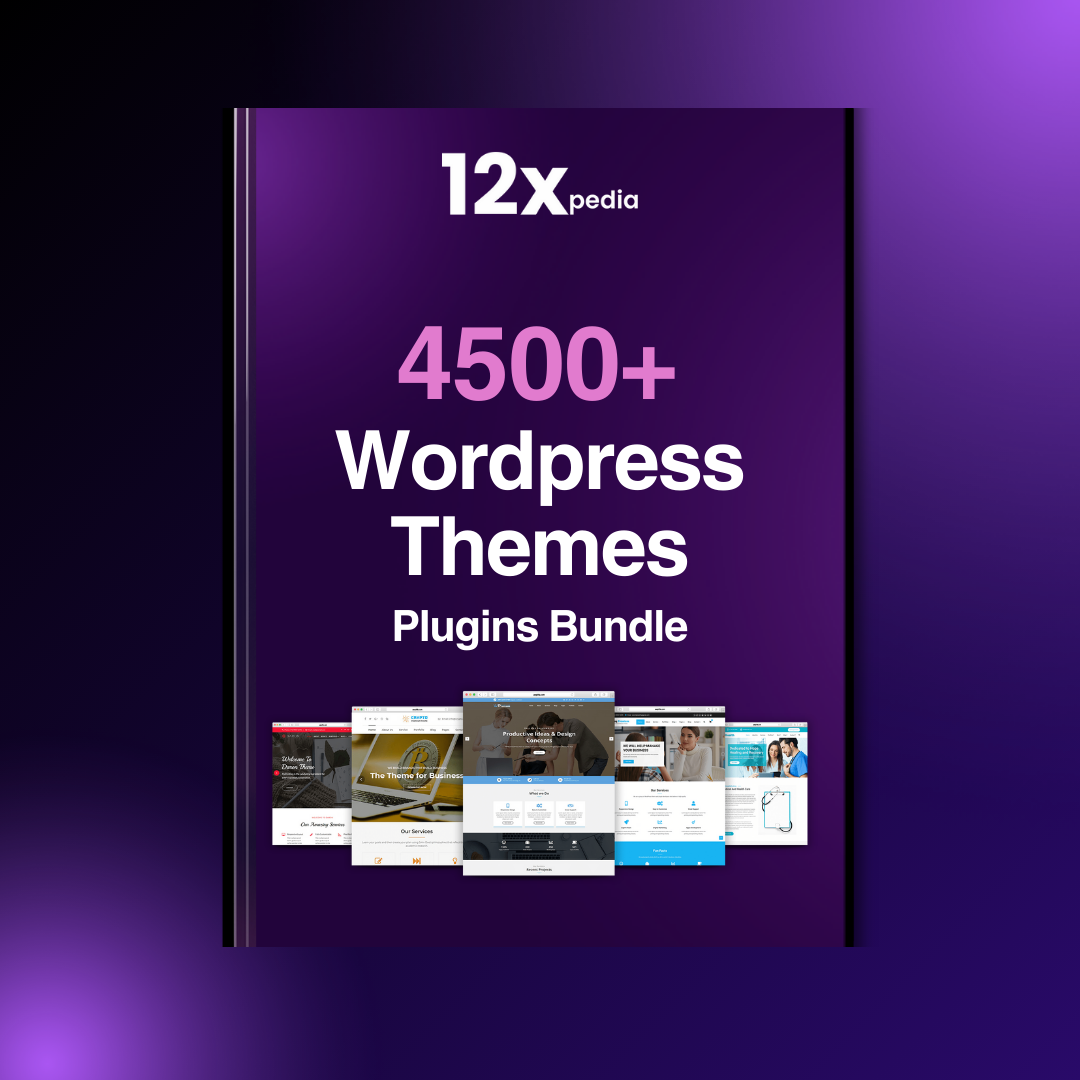 4500+ WordPress Themes Plugins Bundle
