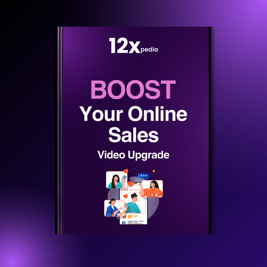 BOOST YOUR ONLINE SALES - VIDEO UPGRADE