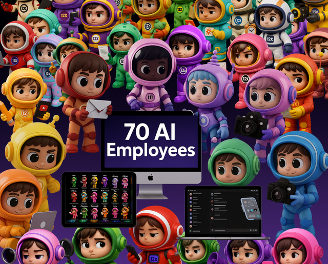70 AI GPT EMPLOYEES ARMY