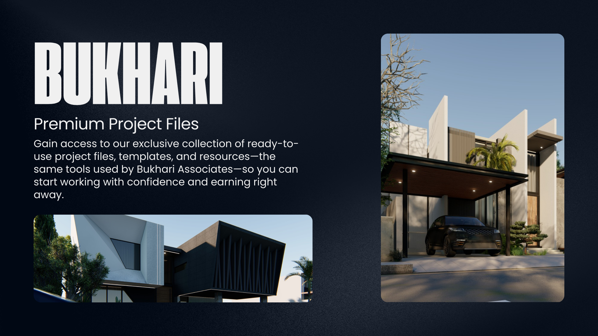 BUKHARI RESIDENTIAL DESIGN MENTORSHIP