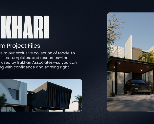 BUKHARI RESIDENTIAL DESIGN MENTORSHIP