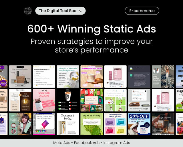 600 + Winning Static Ads